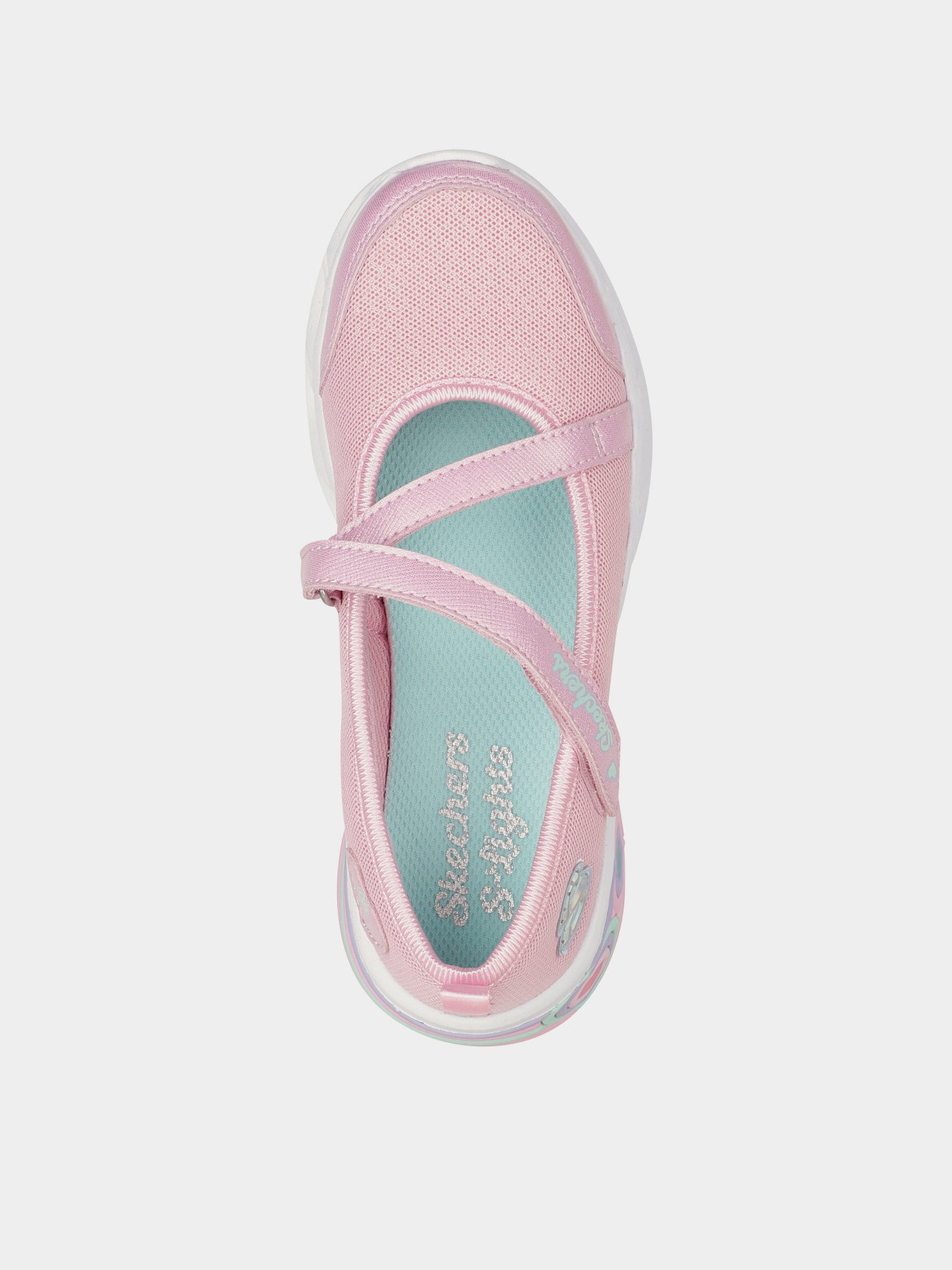 Балетки Skechers Sweetheart Lights - Sassy Beauty модель 302303L PNK Фото