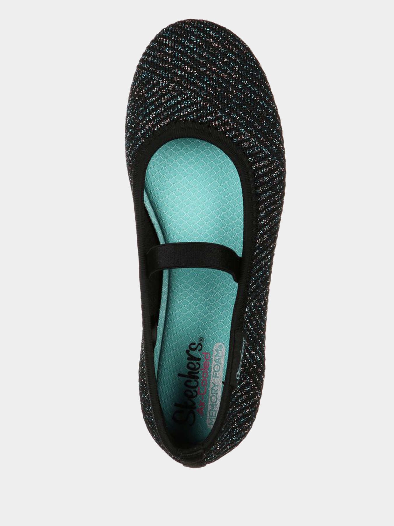 Балетки Skechers Cleo Round - Princess Knit модель 302869L BKMT Фото