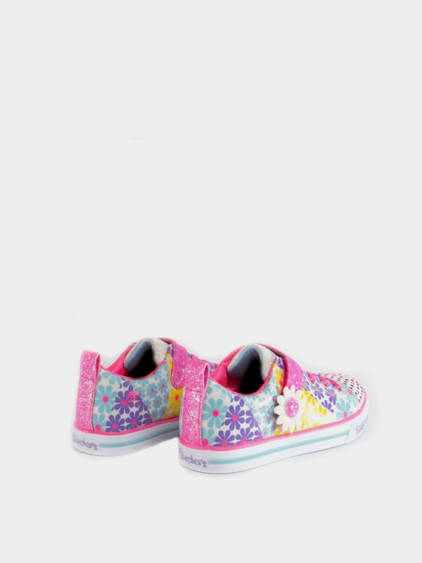 Кеди низькі Skechers Twinkle Toes®: Sparkle Lite - Super Blooms модель 314761L WMLT Фото