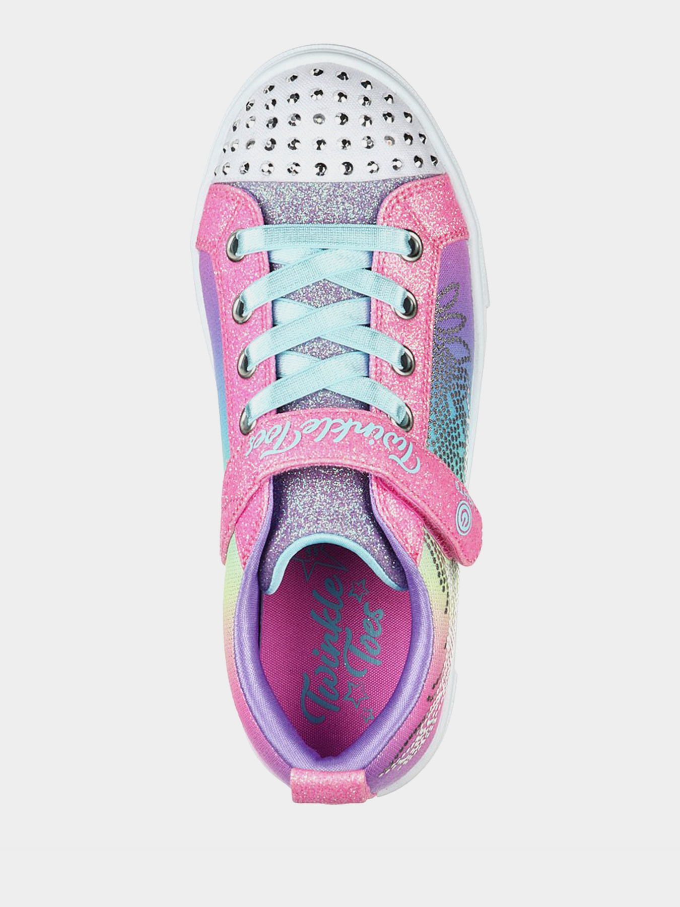Кеды низкие Skechers Twinkle Toes®: Twinkle Sparks - Winged Magic модель 314797L HPMT Фото