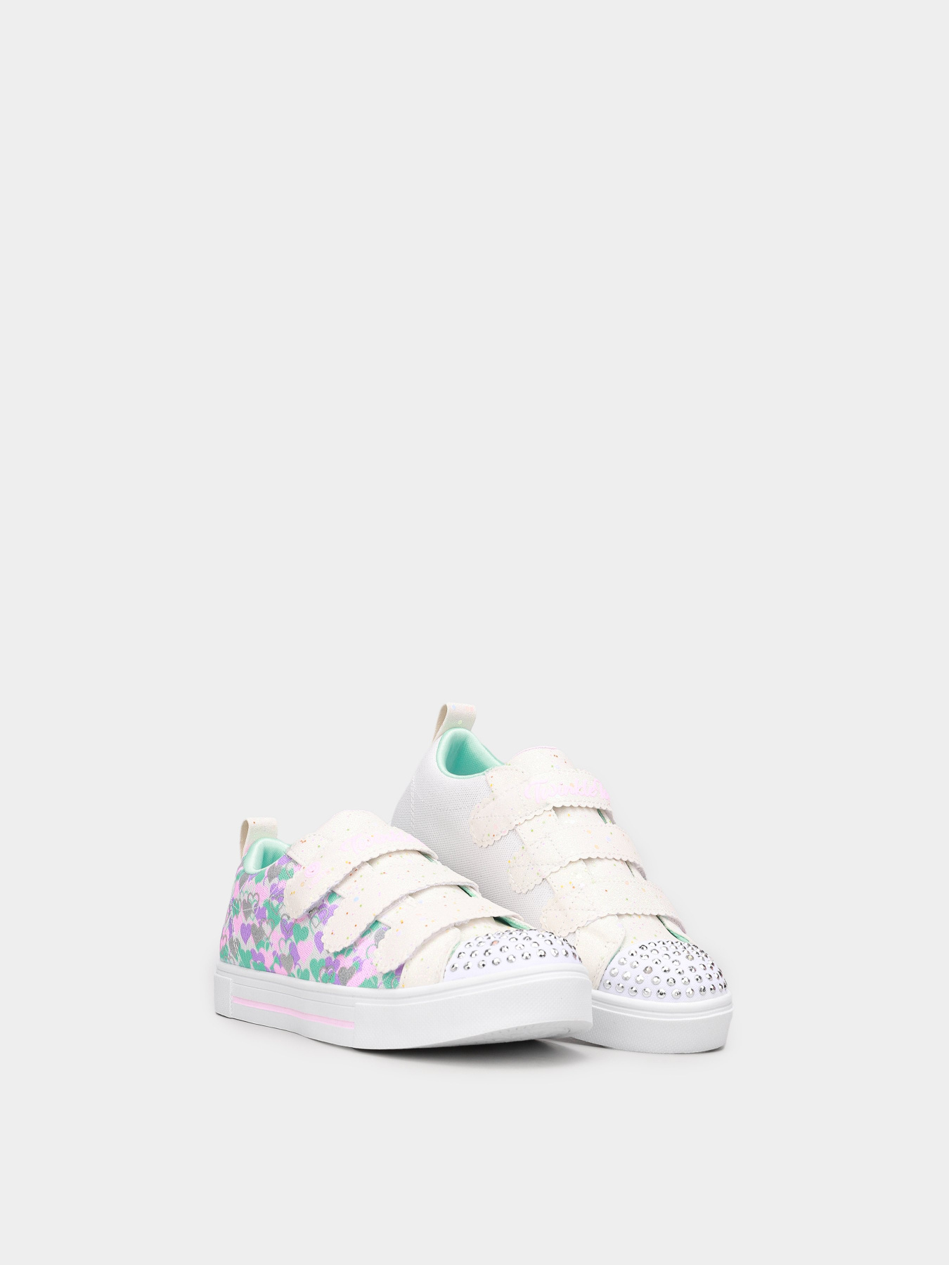 Кеды низкие Skechers Twinkle Toes: Twinkle Sparks -Shining Hearts модель 314798L WMLT Фото