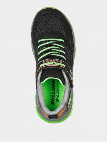 Кросівки Skechers S Lights модель 400130L BKLM Фото