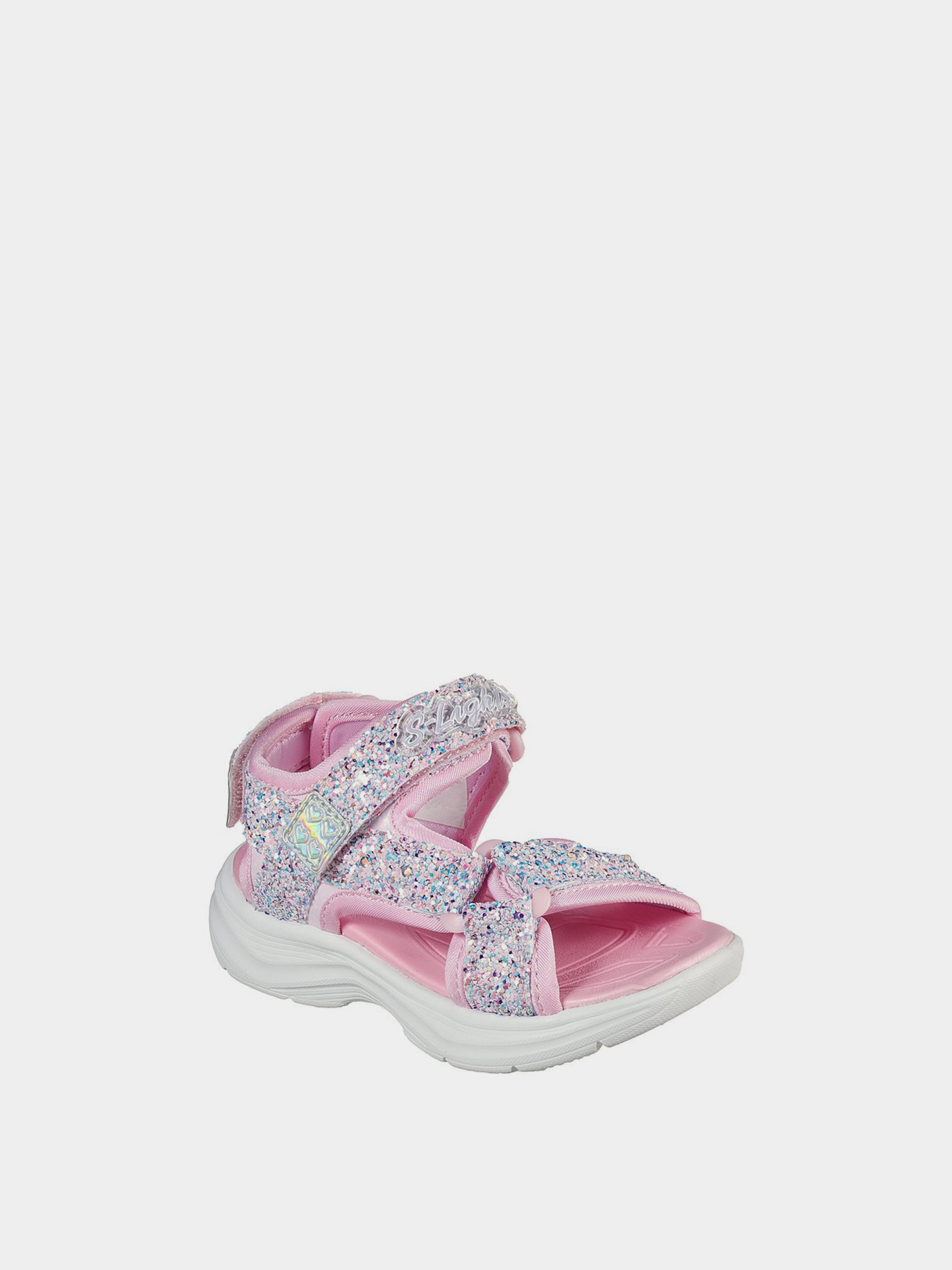 Сандалии Skechers Glimmer Kicks - Glittery Glam модель 302965L LTPK Фото