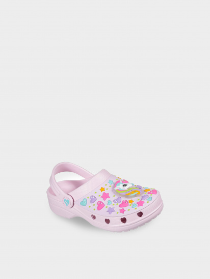 Сабо Skechers Foamies®: Heart Charmer - Unicorn Delight модель 308016L PNK — фото 3 - INTERTOP