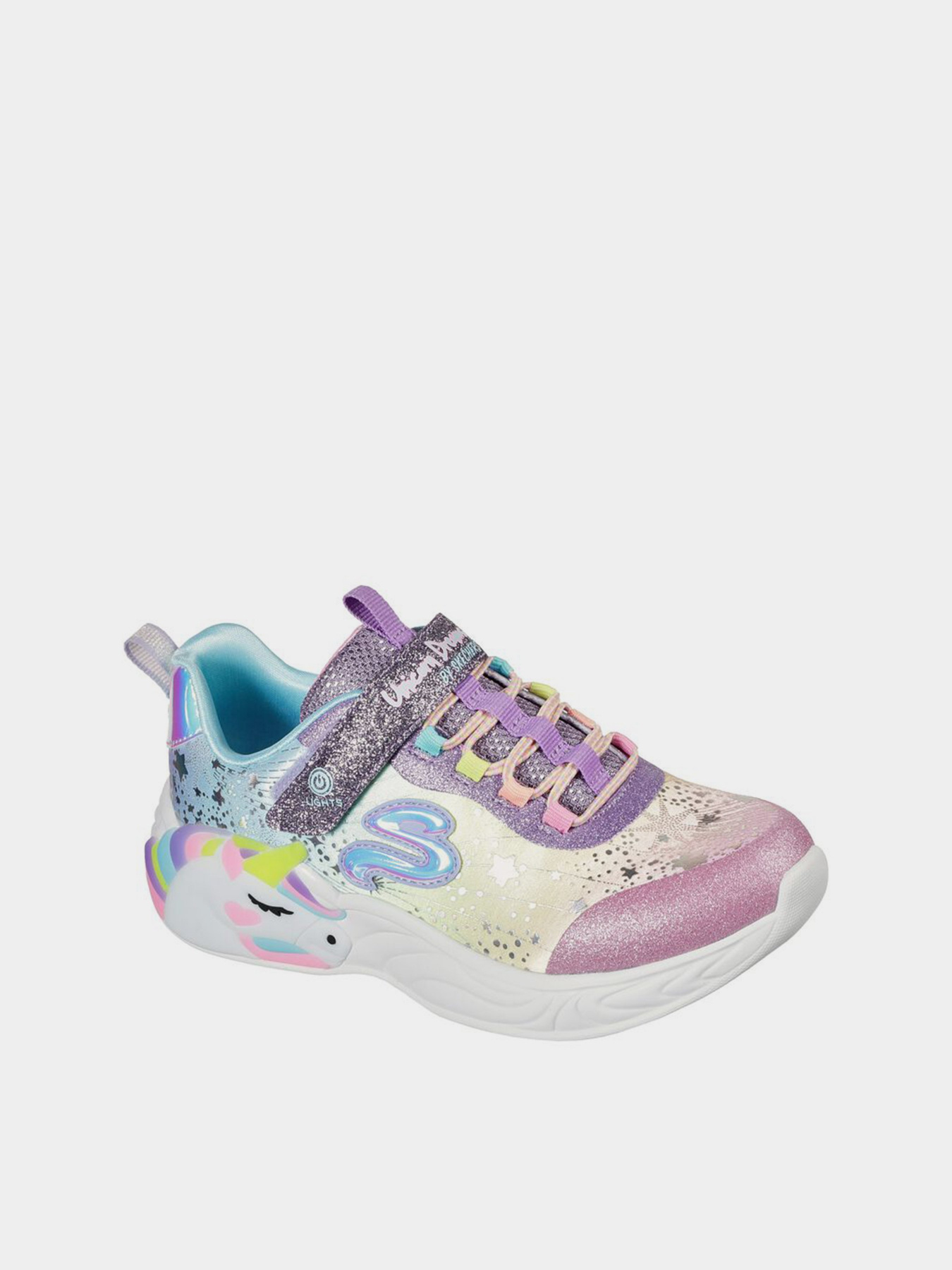 Кросівки повсякденні Skechers S-LIGHTS UNICORN DREAMS модель 302311L PRMT Фото