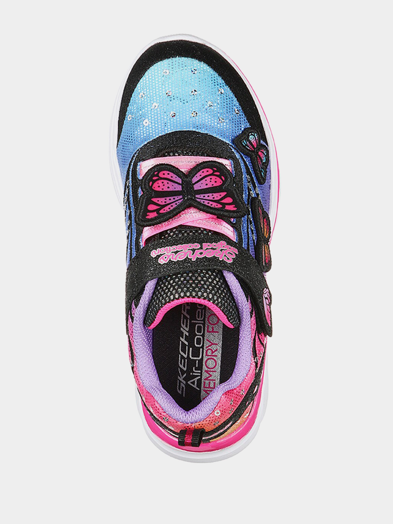 Кросівки повсякденні Skechers Quick Kicks - Flutter Joy модель 302207L BKMT Фото