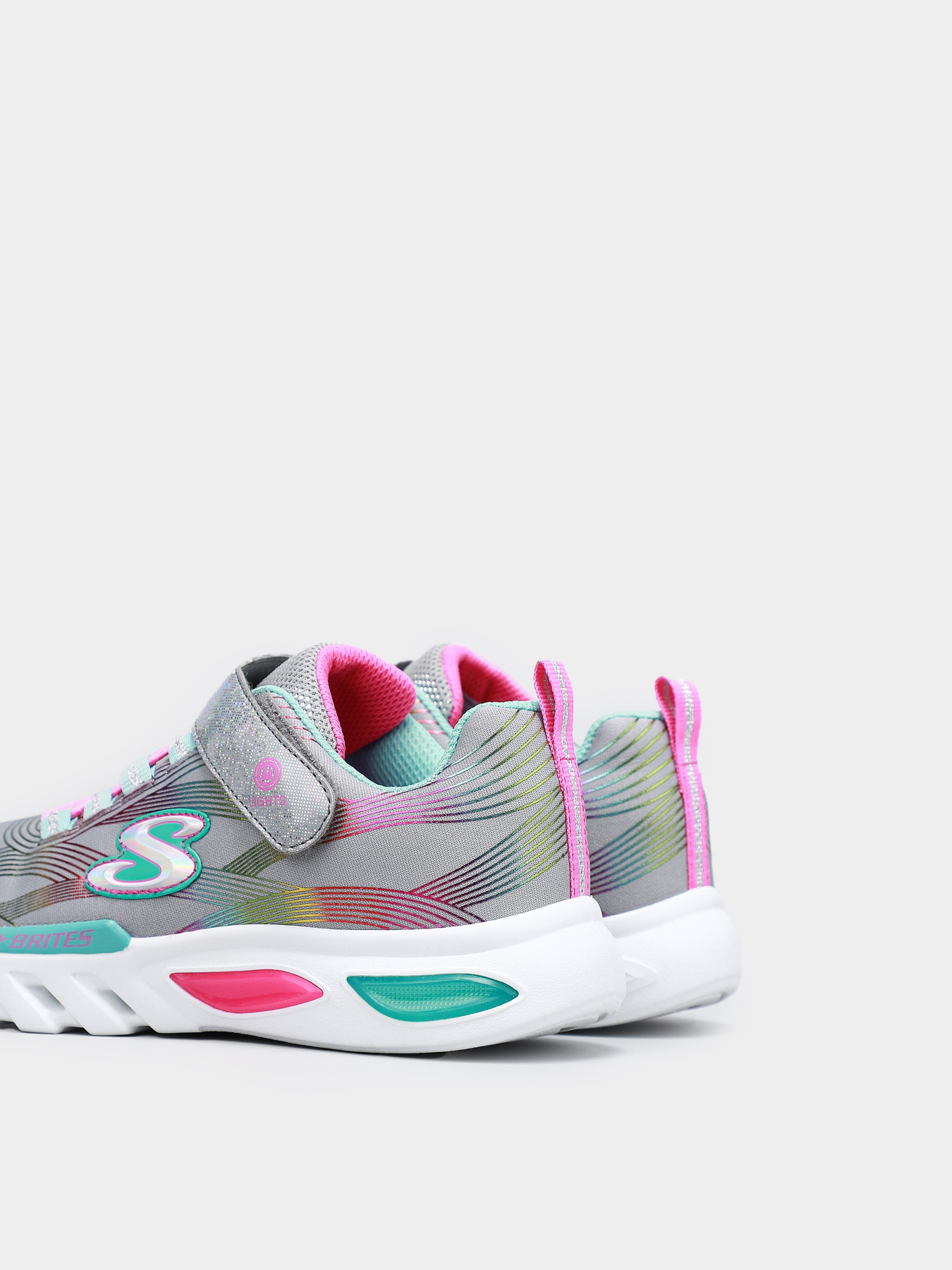 Кросівки повсякденні Skechers S Lights: Glow-Brites модель 302306L GYMT Фото