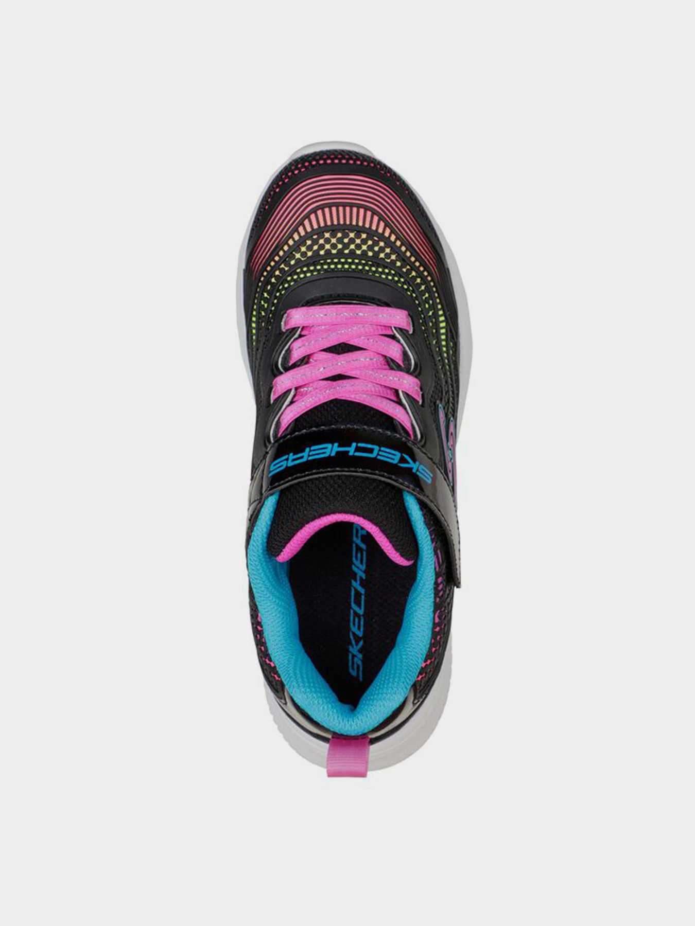 Кроссовки повседневные Skechers Jumpsters модель 302433L BKMT Фото