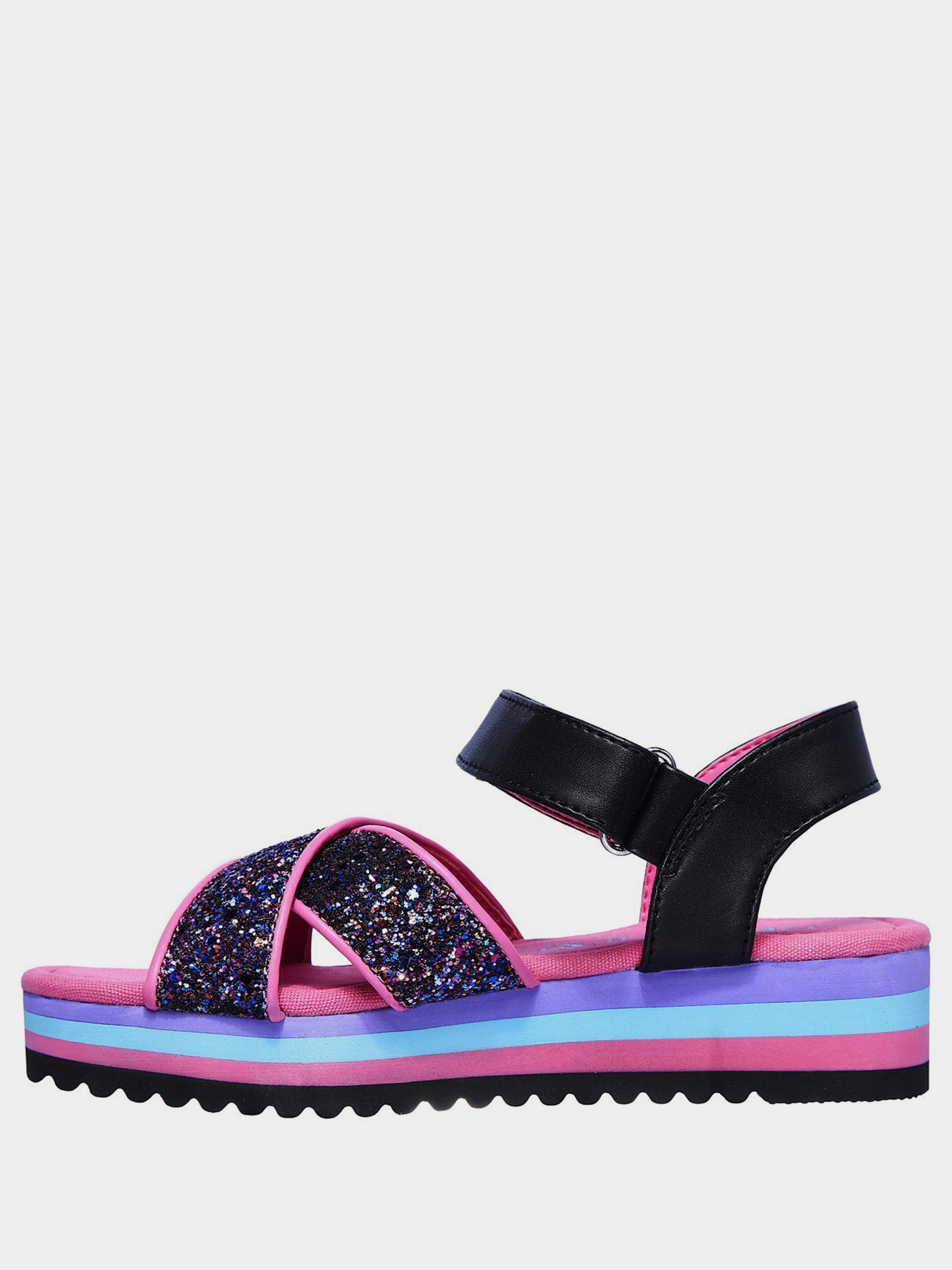 Сандалии Skechers Prism Steps - Rockin 'It модель 302108L BKMT Фото