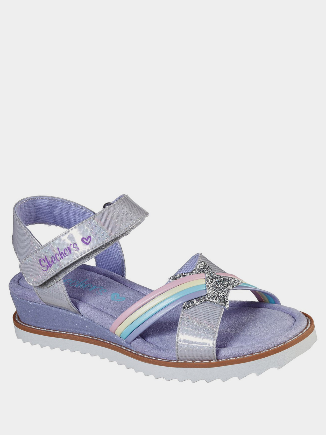 Сандалии Skechers DESERT KISS - RAINBOW SPARK модель 302111L LAV Фото