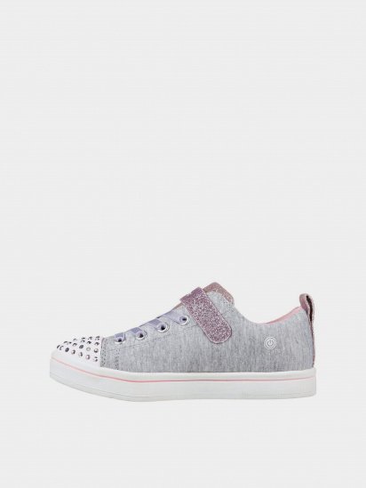 Кеди низькі Skechers TWINKLE TOES: SPARKLE RAYZ - HEATHER & SHINE модель 314846L GYMT — фото - INTERTOP