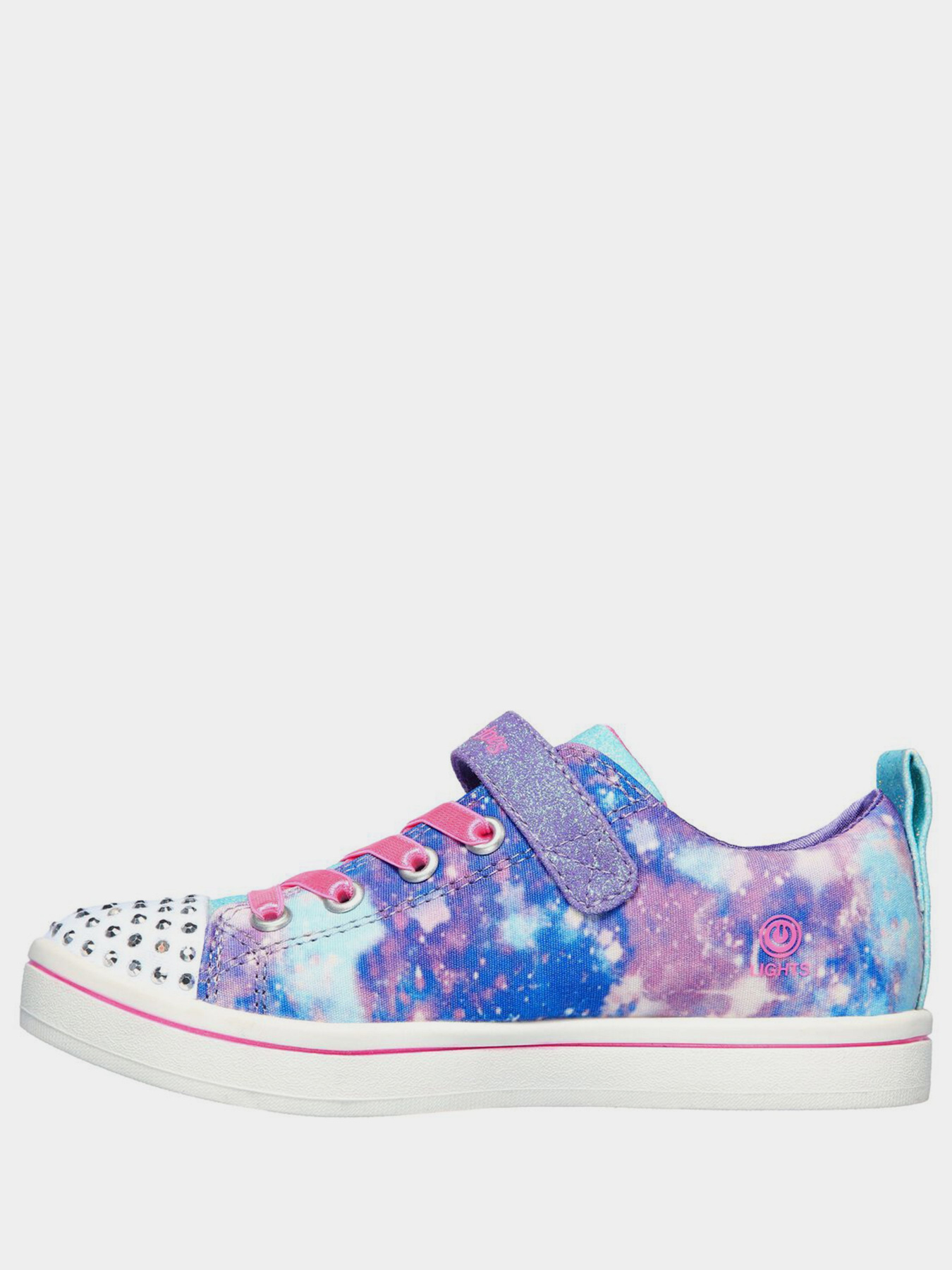 Кеды низкие Skechers Twinkle Toes: Sparkle Rayz модель 314848L PRMT Фото