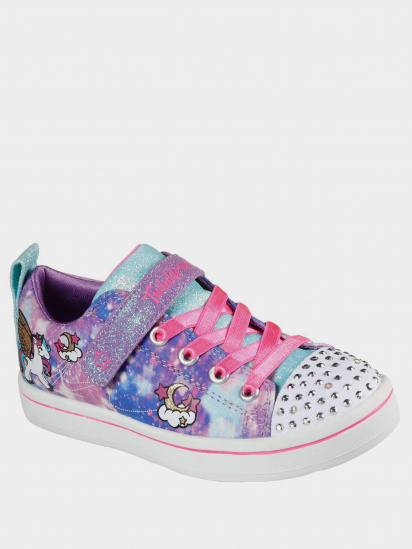 Кеди низькі Skechers Twinkle Toes: Sparkle Rayz модель 314848L PRMT — фото 5 - INTERTOP