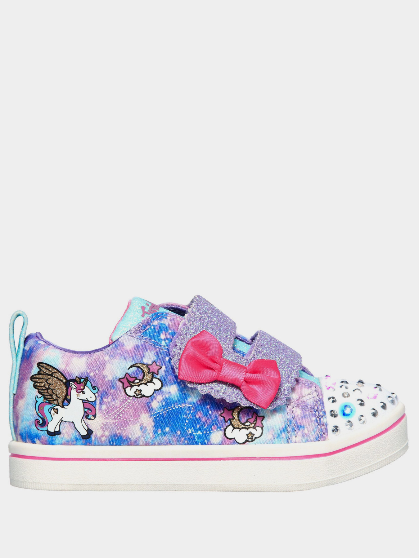Кеди низькі Skechers Twinkle Toes: Sparkle Rayz - Unicorn Moondus модель 314844N PRMT Фото