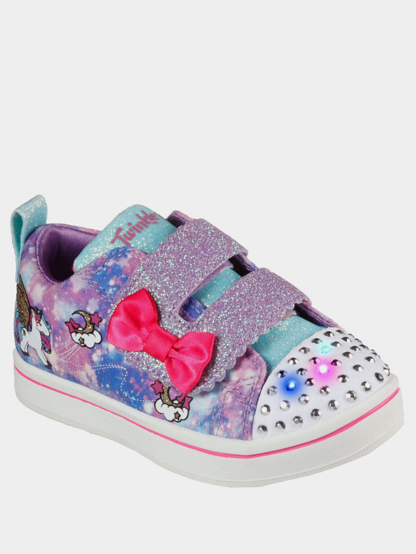 Кеди низькі Skechers Twinkle Toes: Sparkle Rayz - Unicorn Moondus модель 314844N PRMT Кеди низькі Skechers Twinkle Toes: Sparkle Rayz - Unicorn Moondus модель 314844N PRMT Фото