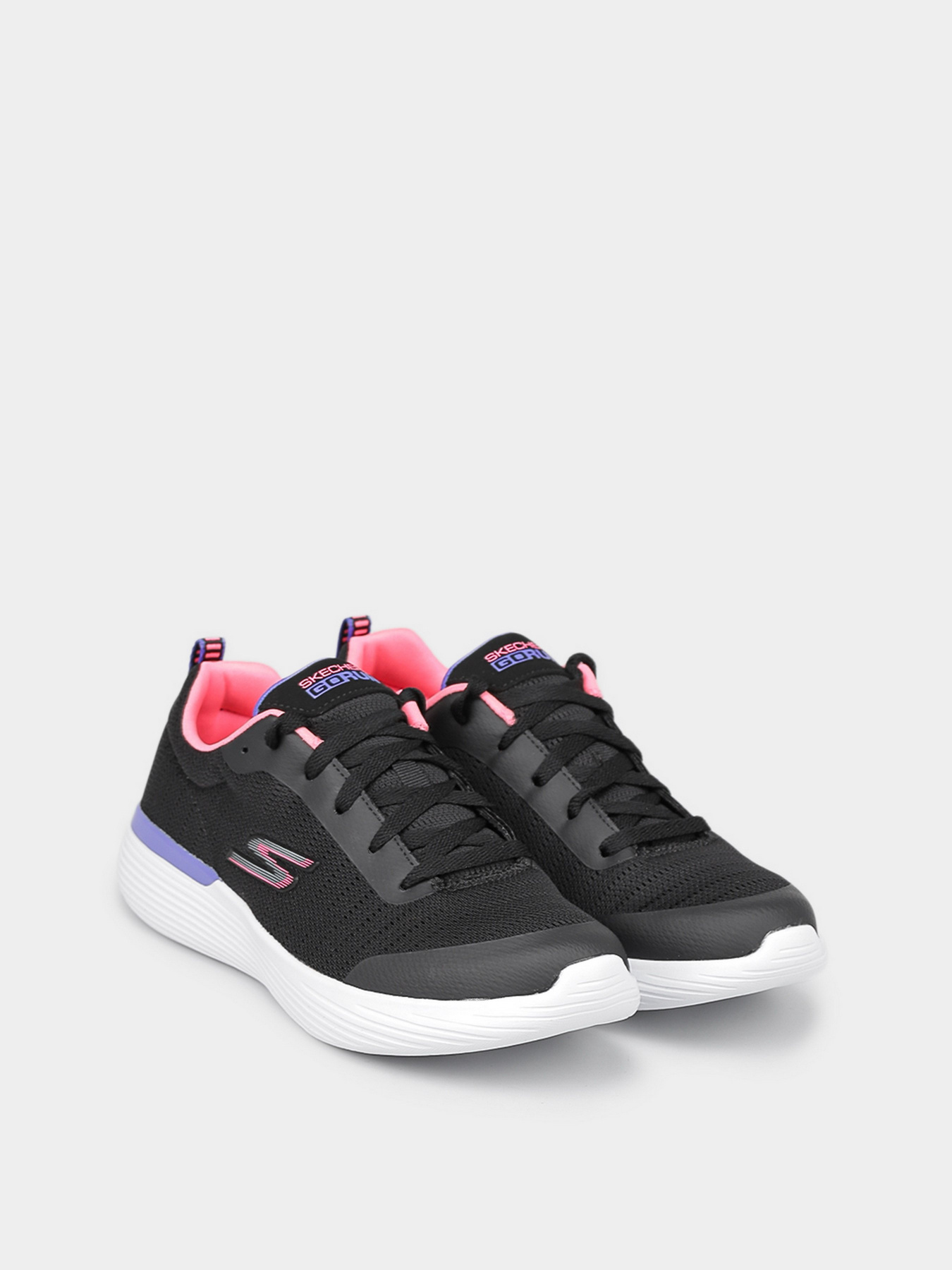 Кроссовки для тренировок Skechers GO RUN модель 302428L BKPR Фото