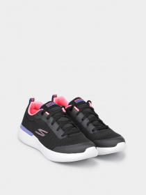 Кросівки для спорту Skechers GO RUN модель 302428L BKPR Фото