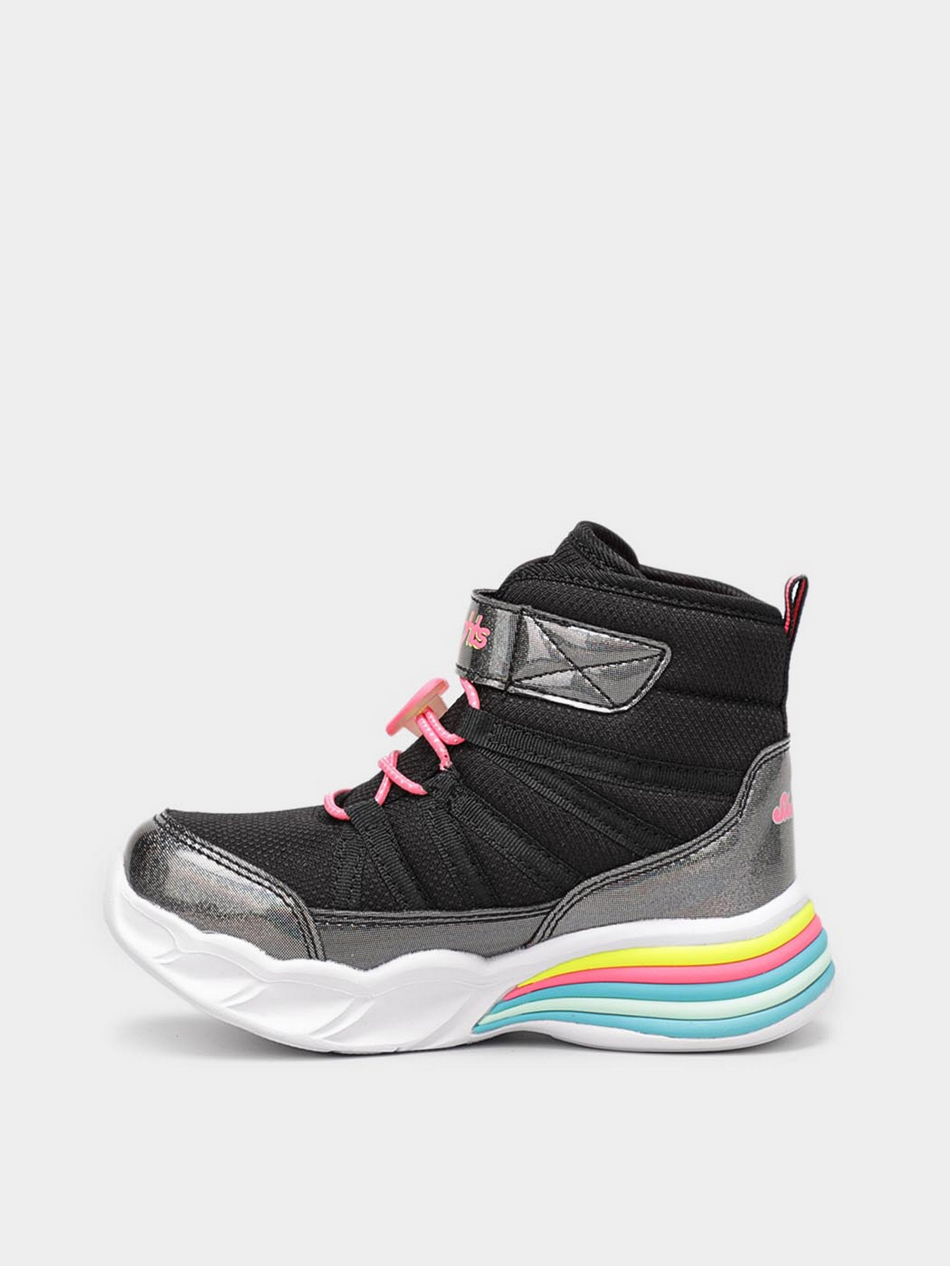 Ботинки Skechers Sweetheart Lights - Love to Shine модель 302661N BKHP Фото