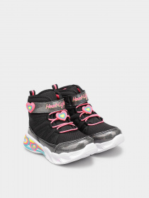 Ботинки Skechers Sweetheart Lights - Love to Shine модель 302661N BKHP Фото