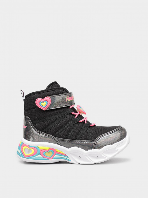 Ботинки Skechers Sweetheart Lights - Love to Shine модель 302661N BKHP Фото