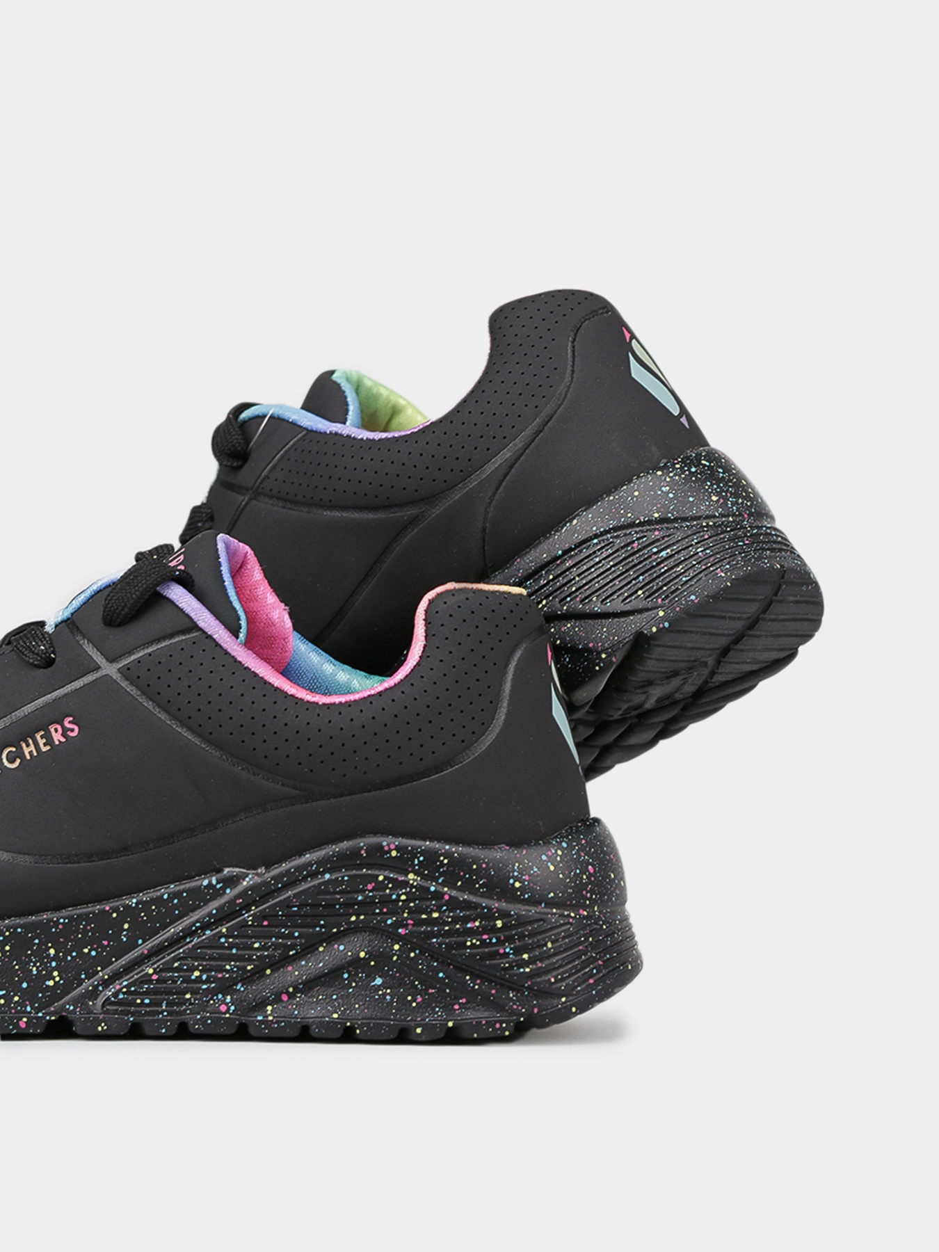Кросівки Skechers Uno Lite - Rainbow Speck модель 310456L BKMT Фото