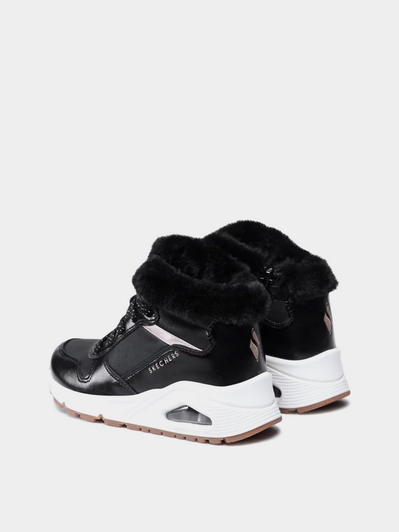 Ботинки Skechers Uno - Cozy On Air модель 310518L BKRG Фото