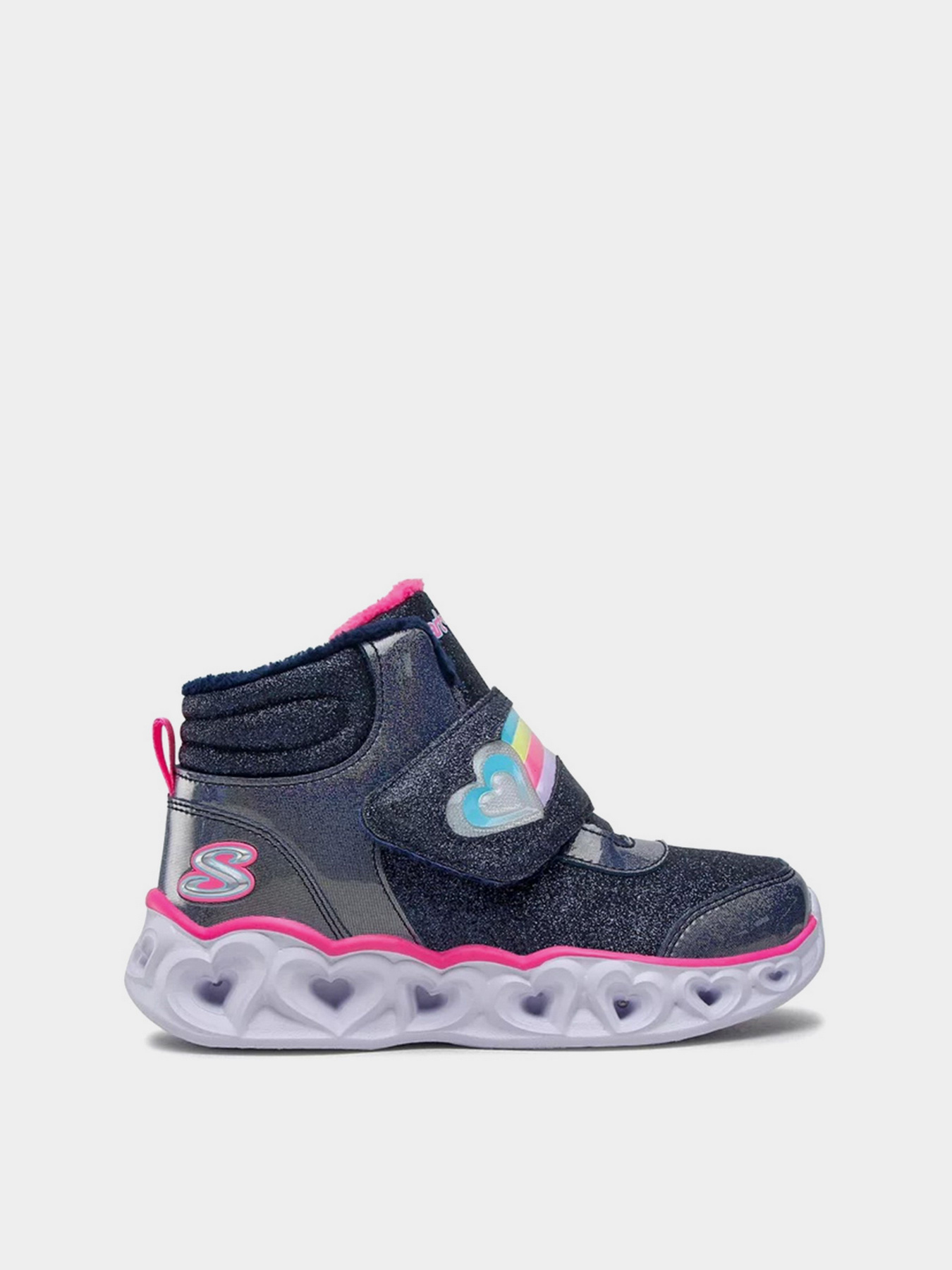 Ботинки Skechers Heart Lights - Brilliant Rainbow модель 302669L NVPK Фото