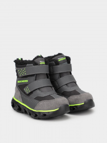 Ботинки Skechers S LIGHTS: HYPNO-FLASH 2.0 – STREET BREEZE модель 90588N CCBK Фото