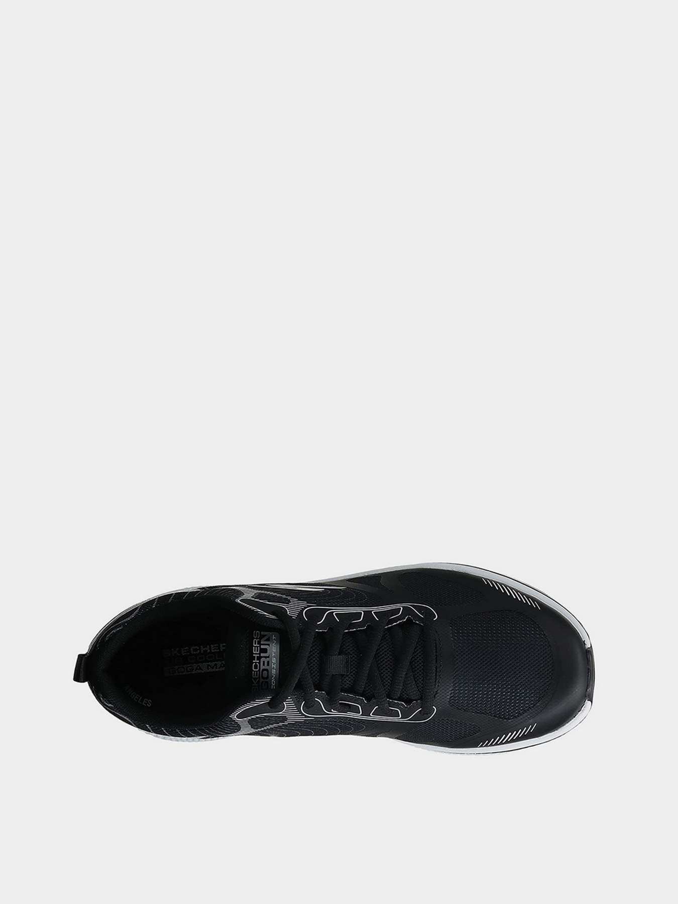 Кросівки для бігу Skechers GO RUN Consistent™ - Kelpton модель 405018L BKW Фото