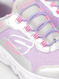 Кроссовки повседневные Skechers Flex Glide модель 302221L GYLV Фото