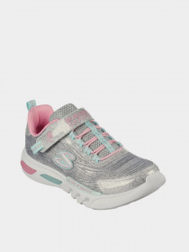 Кросівки повсякденні Skechers Glow-Brites - Dazzle Force модель 302322L LTGY Кросівки повсякденні Skechers Glow-Brites - Dazzle Force модель 302322L LTGY Фото