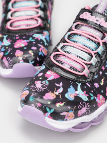 Кросівки Skechers Lights: Glimmer Lights - Sea Glow модель 20178L BKMT Фото