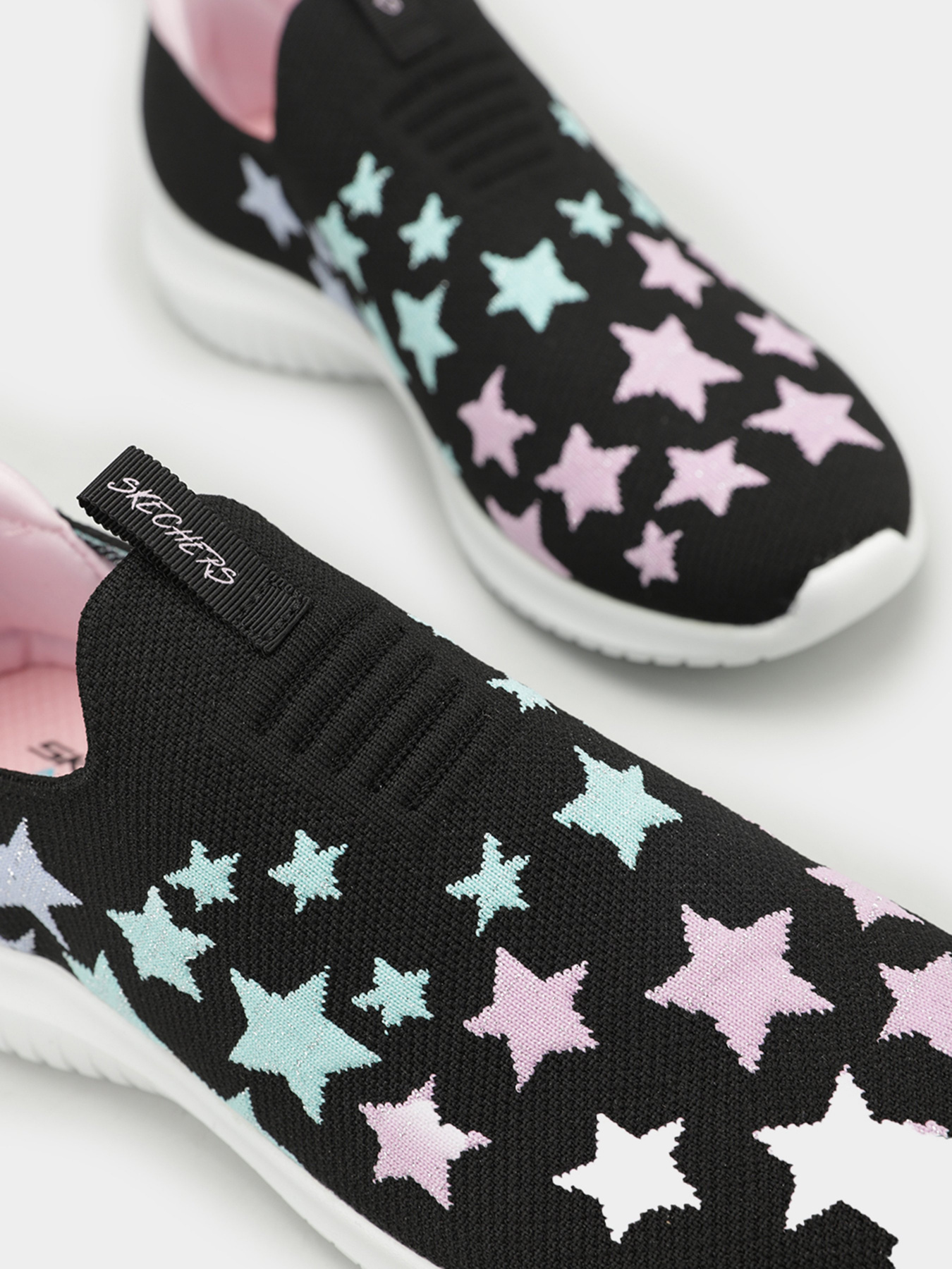 Слипоны Skechers Ultra Flex-Starry модель 302260L BKMT Фото