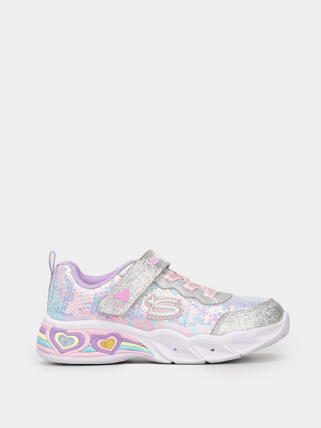 Кросівки повсякденні Skechers Sweetheart Lights - Let's Shine модель 302313N SMLT Фото