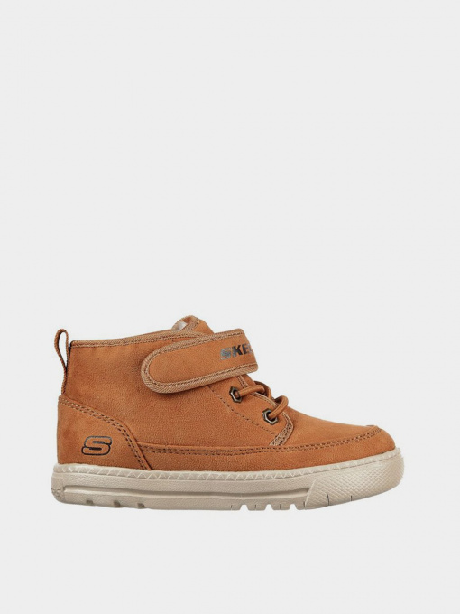 Ботинки Skechers Lil Lad Cozy Tyke модель 407266N WTN Фото