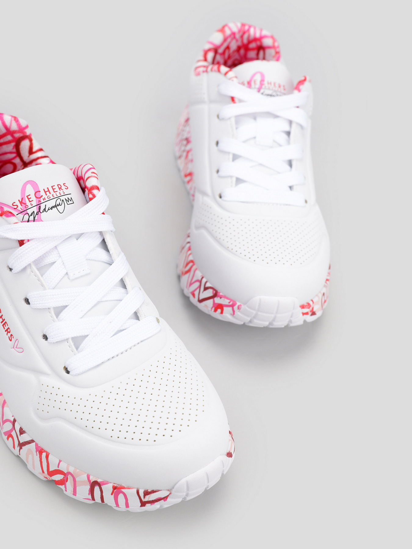 Кроссовки повседневные Skechers x Jgoldcrown Street Uno Lite модель 314976L WRPK Фото