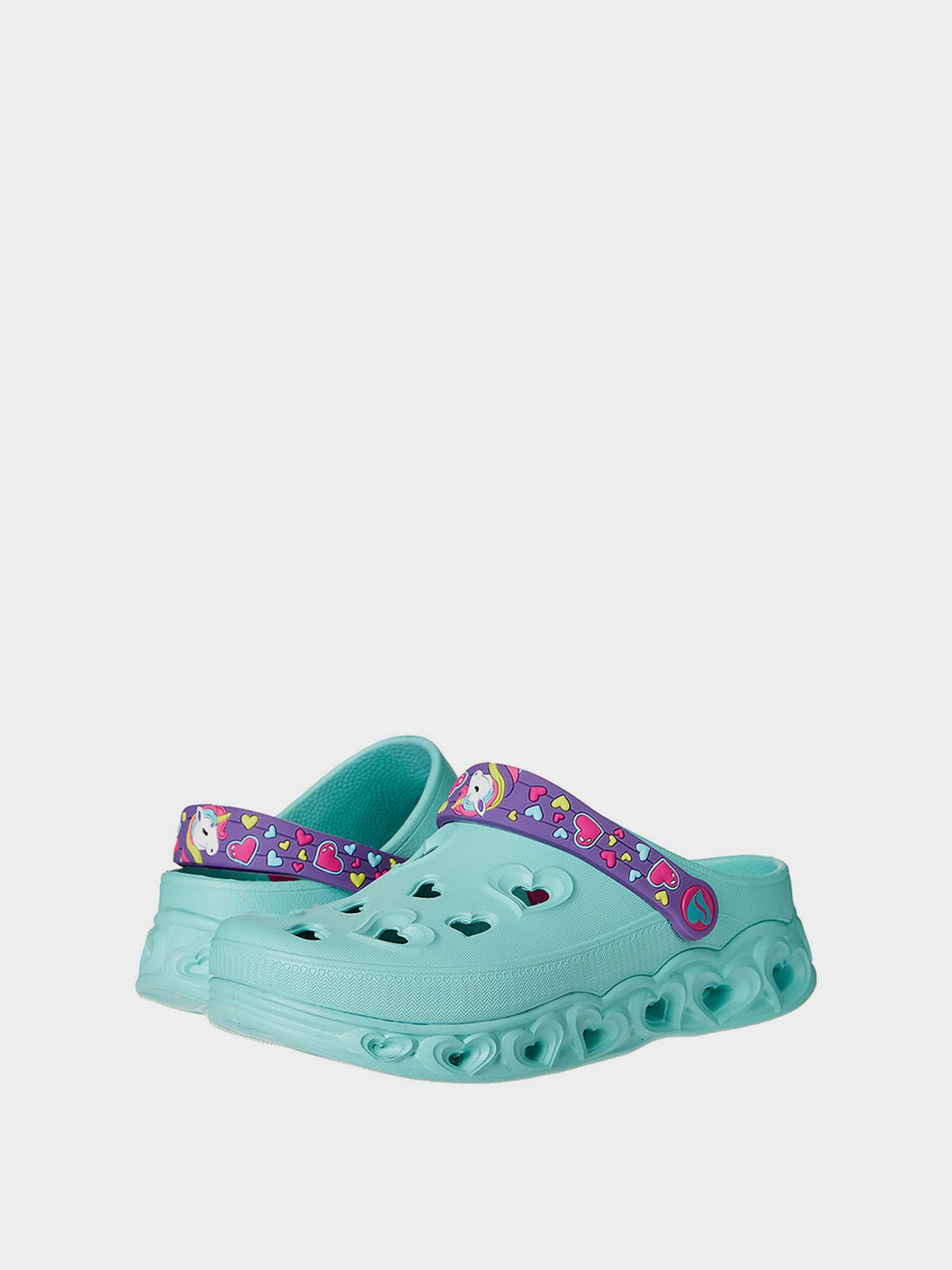 Сабо Skechers Light Hearted - Unicorns & Sunshine модель 308023L TURQ Фото