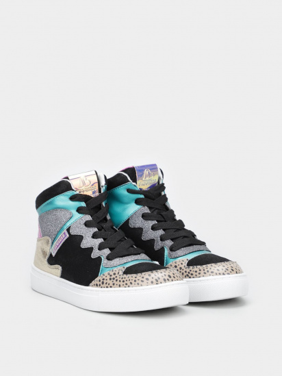 Кеди високі Skechers Sidestreet - Fierce Remix модель 310076L BKMT — фото - INTERTOP