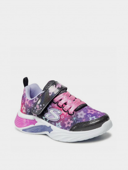 Кросівки Skechers S Lights: Star Sparks модель 302324L BKMT — фото 6 - INTERTOP