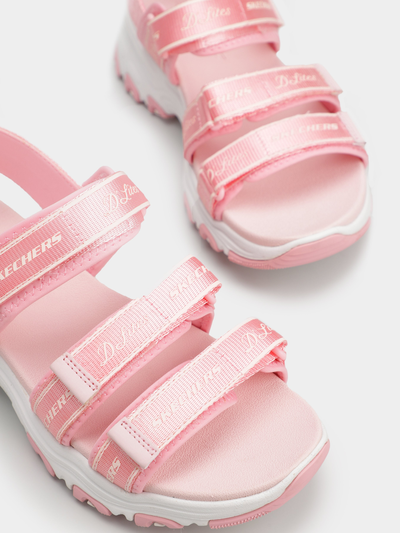 Сандалии Skechers D'Lites модель 664167L PNK Фото