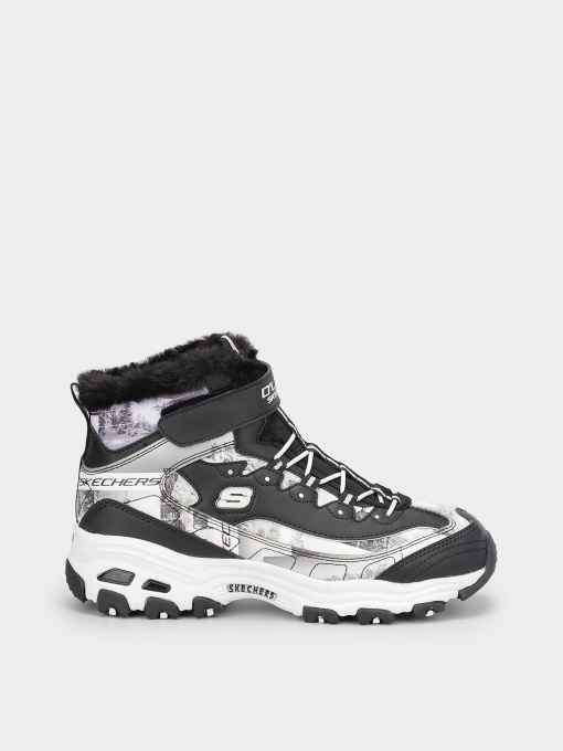 Ботинки Skechers D’Lites модель 302532L BKW Фото