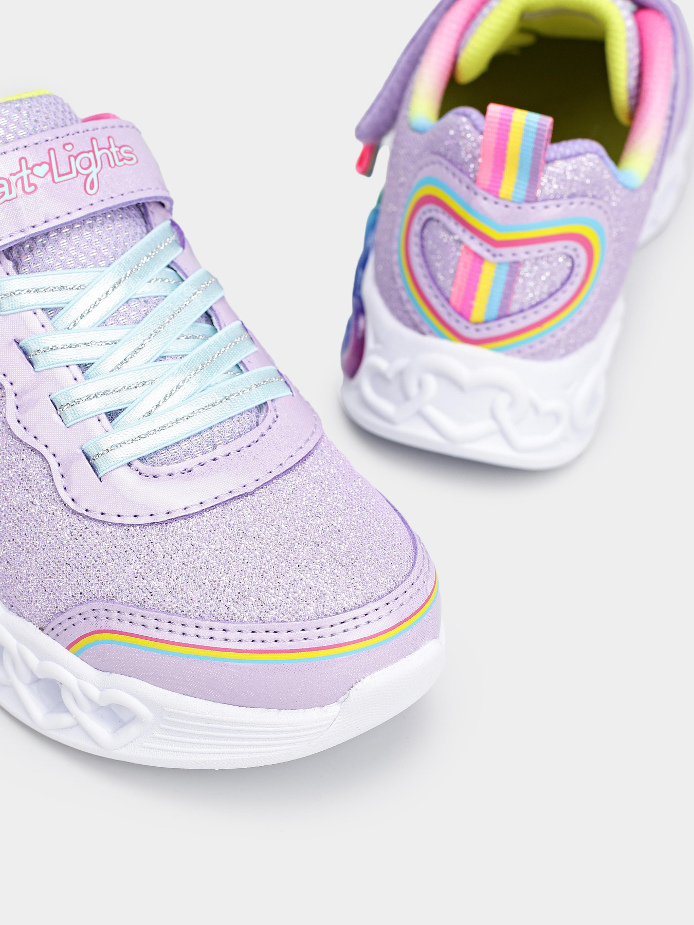 Кроссовки Skechers Infinite Heart Lights - Love Prism модель 303751L LVMT Фото