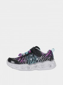 Кроссовки Skechers S-Lights: Heart Lights модель 302316L BKMT Фото