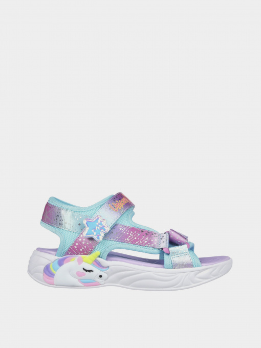 Сандалии Skechers S-Lights: Unicorn Dreams - Majestic Bliss модель 302682L PRMT Фото
