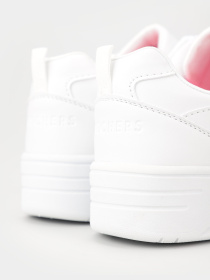 Кеды низкие Skechers Court High модель 310197L WHT Фото