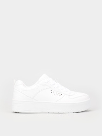 Кеды низкие Skechers Court High модель 310197L WHT Фото