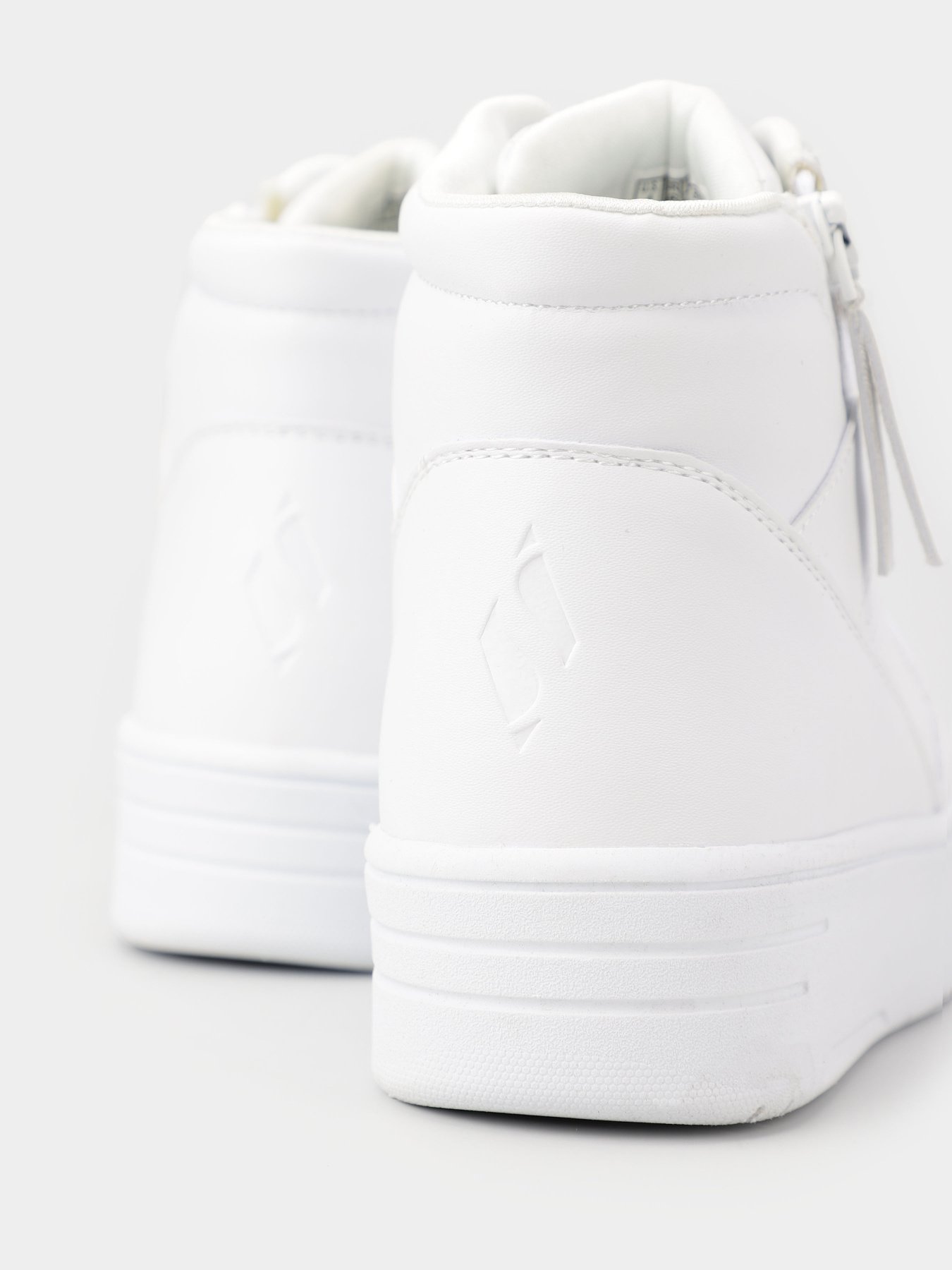 Кеды высокие Skechers Court High - Color Voltage модель 310198L WHT Фото