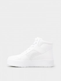 Кеды высокие Skechers Court High - Color Voltage модель 310198L WHT Фото