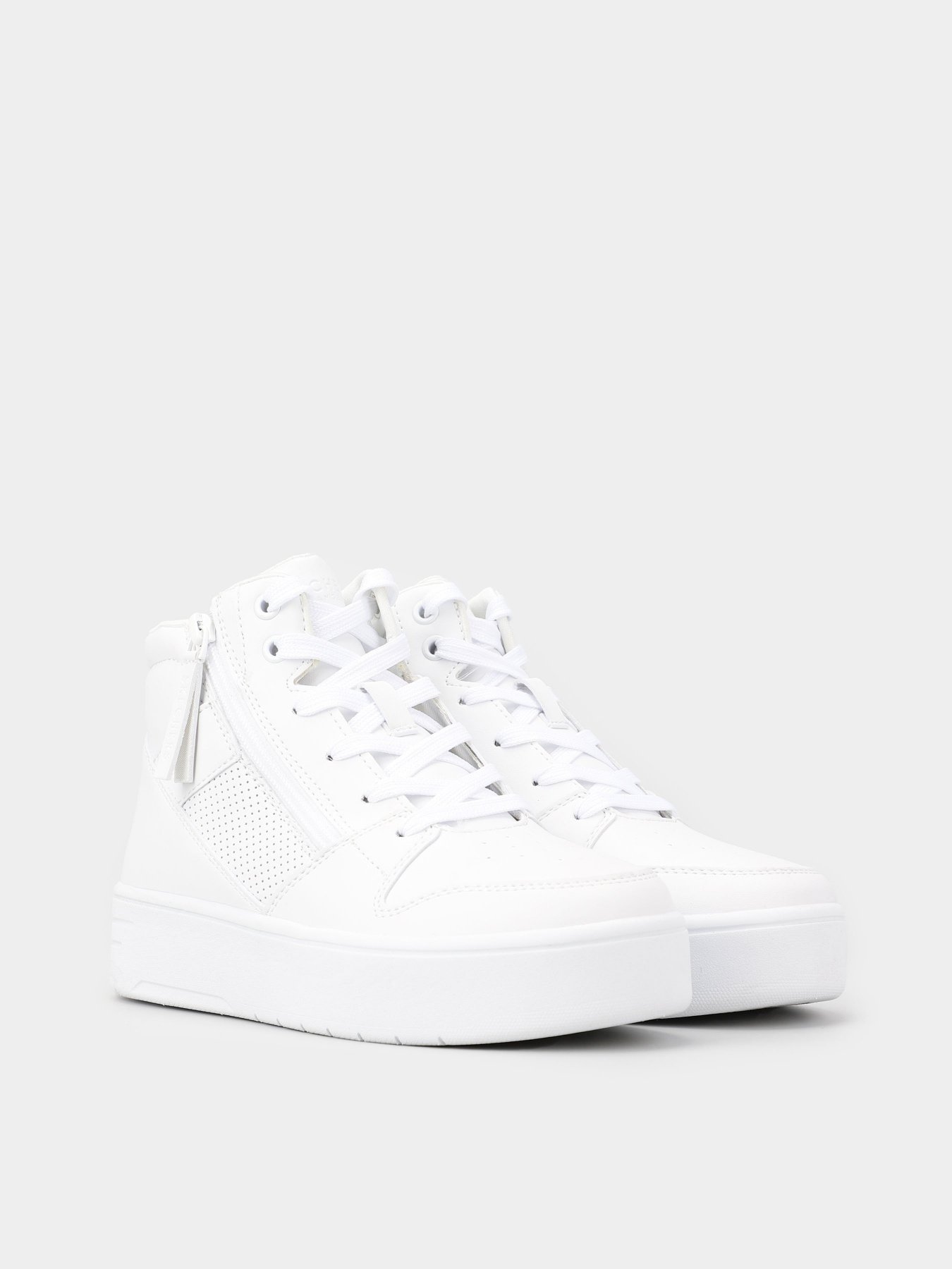 Кеды высокие Skechers Court High - Color Voltage модель 310198L WHT Кеды высокие Skechers Court High - Color Voltage модель 310198L WHT Фото