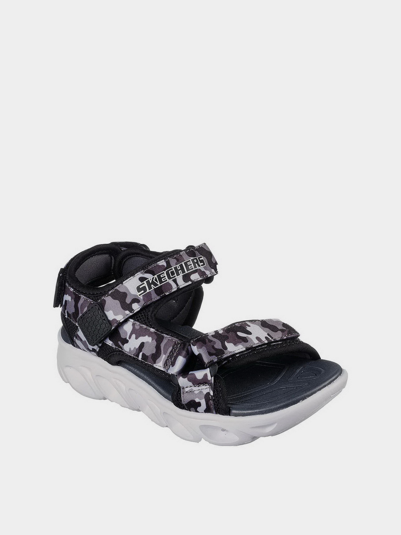 Сандалии Skechers S Lights: Hypno-Splash - Sun Breaks модель 400077L BKGY Фото